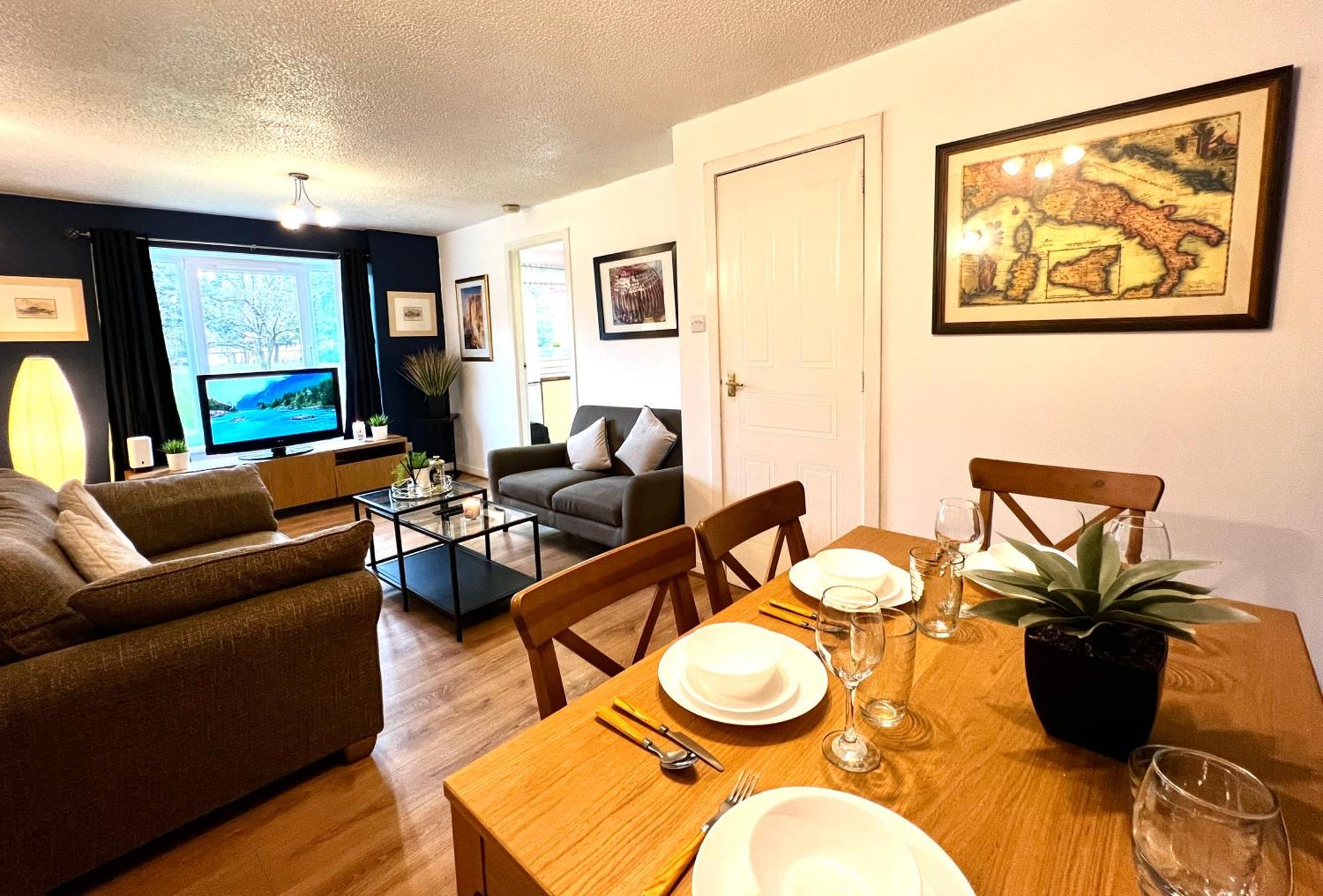 Apartamento Ground Floor Flat With Free Parking & Wifi Glasgow Exterior foto