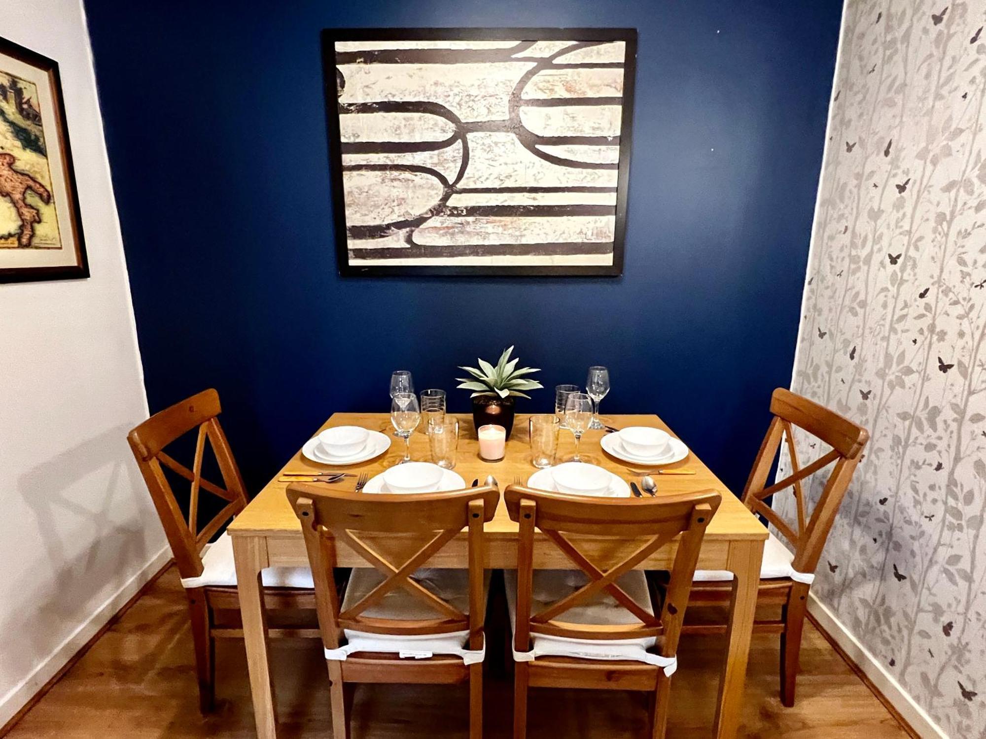 Apartamento Ground Floor Flat With Free Parking & Wifi Glasgow Exterior foto