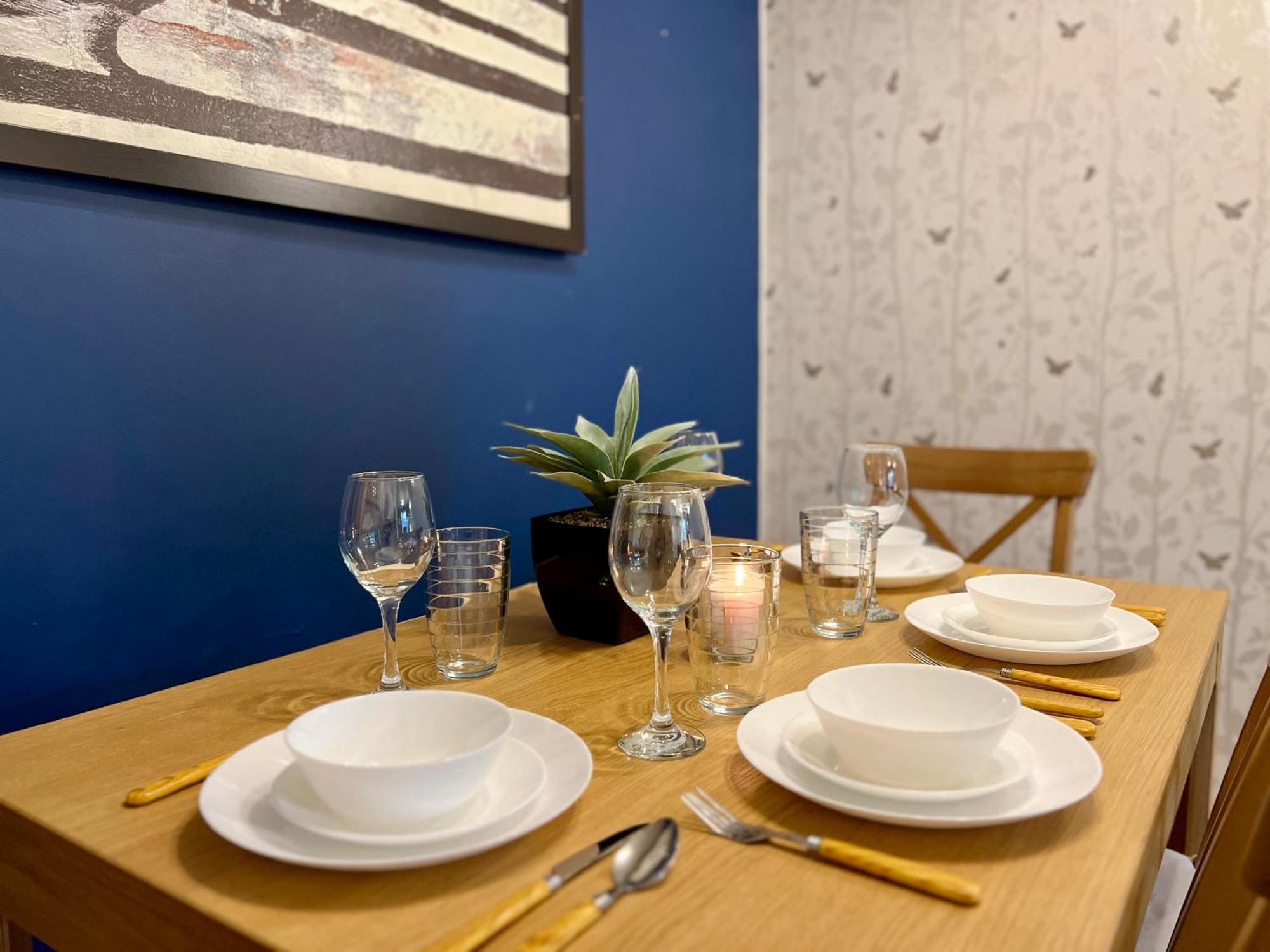 Apartamento Ground Floor Flat With Free Parking & Wifi Glasgow Exterior foto